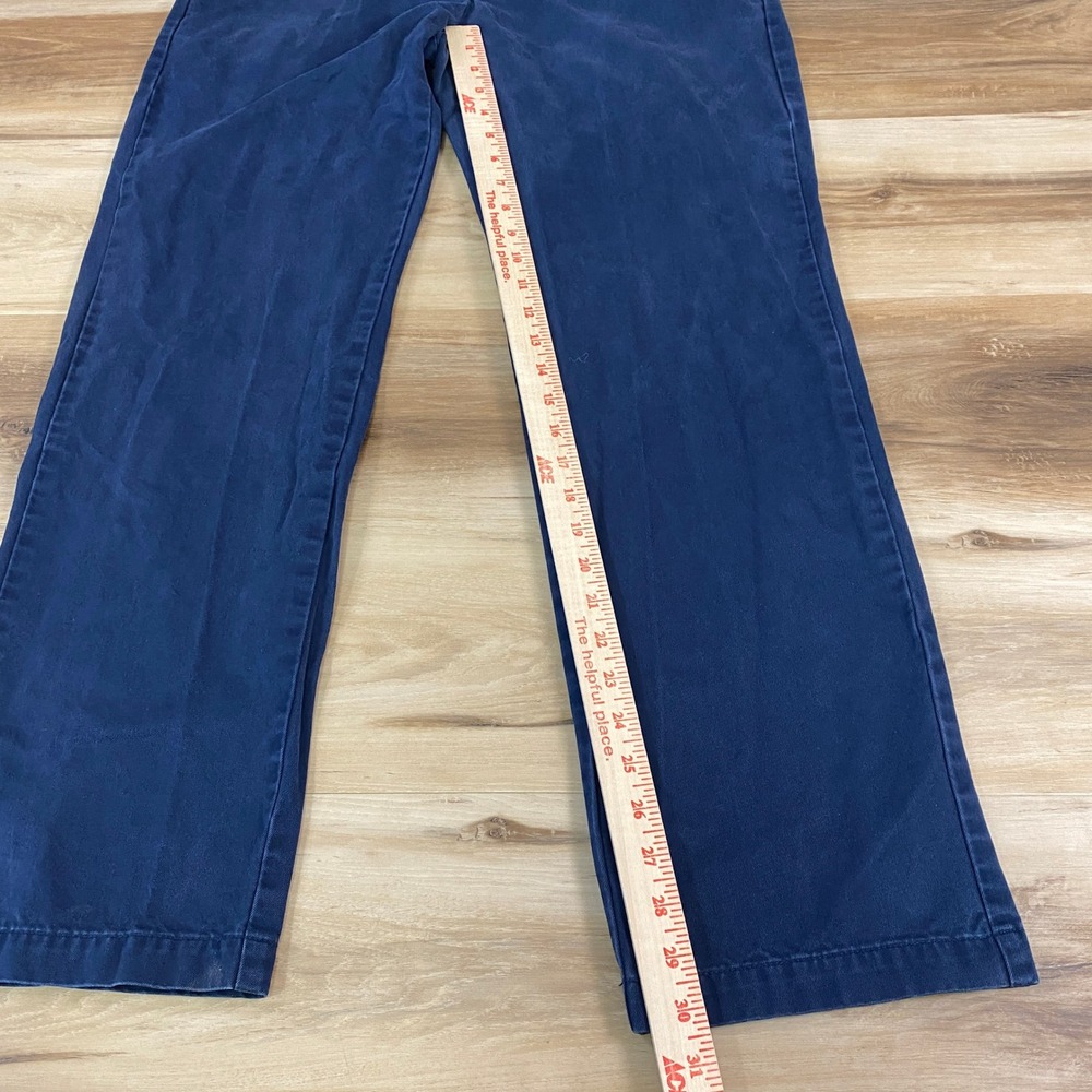 Vineyard Vines Chino Pants Mens 32x32 Straight Leg Navy Blue Modern Classic Prep - Picture 6 of 7